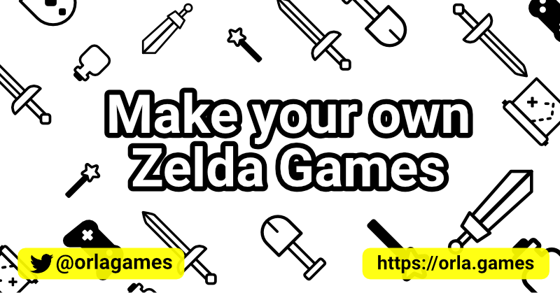 Make your own Zelda game! with this awesome tools